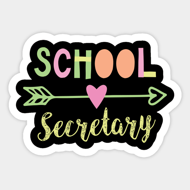 School Secretary Gift Idea Sticker by BetterManufaktur